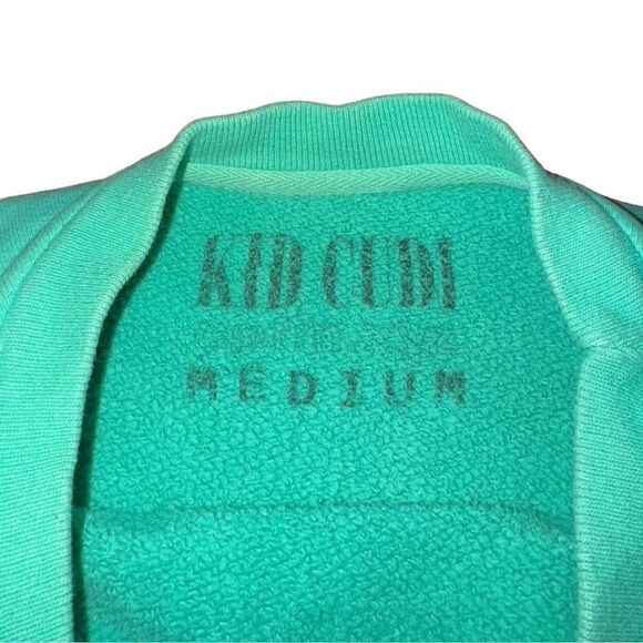 KID CUDI x CPFM Rolling Loud Swim In The Light Crewneck | Teal | Size Medium - Picture 7 of 9